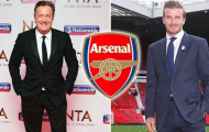 Bảo vệ CĐV Arsenal, Piers Morgan tuyên chiến với Beckham