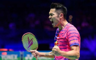 'Lác mắt' với thứ cầu lông như đi bộ của Lin Dan