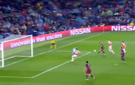 Video: Siêu phẩm bấm bóng của Messi vs Arsenal
