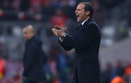 Juventus mất vé tứ kết, HLV Max Allegri tức điên