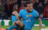 Video: Dani Alves và Ozil chửi nhau tới tấp vì va chạm trên sân