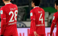 Frankfurt và Hannover vật lộn với nhau trong vũng lầy để trụ hạng