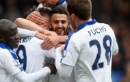 Mahrez lại ghi bàn duy nhất, Leicester tiến sát ngày đăng quang