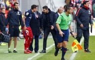 Simeone nổi giận đùng đùng vì Atletico thua đội áp chót