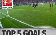 Video: Top 5 bàn thắng đẹp nhất vòng 27 Bundesliga