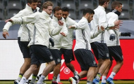 Sao tuyển Đức nghiêm túc trước trận giao hữu với Anh