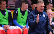 Kane từng song hành cùng Vardy tại... Leicester