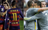 Đội hình kết hợp El Clasico: M-S-N đánh bật B-B-C