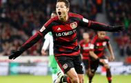 Hạ gục Wolfsburg, Leverkusen 'phả hơi nóng' vào Top 3