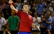 Nishikori đoạt điểm match-point kịch tính trước Kyrgios