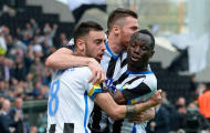Higuain bị thẻ đỏ, Napoli 'phơi áo' trước Udinese
