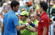 Khoảnh khắc ăn mừng thắng lợi ngọt ngào của Djokovic