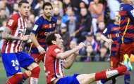 Atletico sẽ chỉ có 1 trung vệ lành lặn để đấu Barca