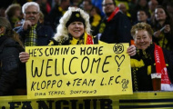 Jurgen Klopp ấm áp trong ngày về Signal Iduna Park
