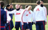Rooney trở lại tập luyện