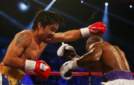 Pacquiao hai lần khiến đối thủ nằm sàn ở trận chia tay