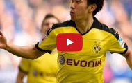 Video: Bàn thắng siêu ảo của Shinji Kagawa vs Schalke