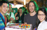 Carles Puyol đón sinh nhật lớn cùng Fan Barca Việt Nam