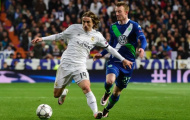 Video: Luka Modric khiến hàng tiền vệ Wolfsburg lép vế