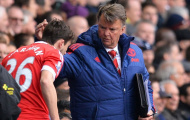 Những con số đáng xấu hổ của Van Gaal