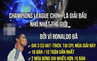 Ảnh chế: Champions League rớt giá thê thảm vì Ronaldo, Messi 'rơi lệ' trước tấm lòng của CR7