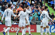 5 ngôi sao tỏa sáng, Real Madrid đè bẹp Getafe