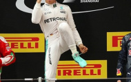 Nico Rosberg lập hat-trick thắng chặng, bỏ xa Hamilton