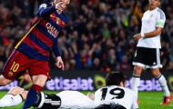 Messi ghi bàn thắng thứ 500 trong ngày buồn của Barca