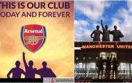 Sao Arsenal ngố tàu, đăng nhầm ảnh huyền thoại... M.U