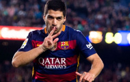 Lập poker, Luis Suarez có kỷ lục mới tại La Liga