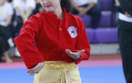 Vẻ đẹp hút hồn của “Hot girl Pencak Silat” tại Liên hoan Võ thuật Quốc tế
