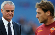 Ranieri phủ nhận việc Totti gia nhập Leicester