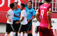 Vòng 7 V-League: Bạo lực đang... leo thang?