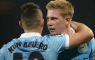 Đội hình 5 người trong mơ của De Bruyne