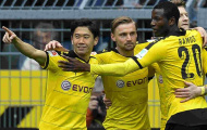 Video: Dortmund 5-1 Wolfsburg (Vòng 32 Bundesliga)