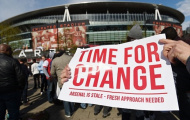 CĐV Arsenal biểu tình rầm rộ, đòi tống cổ HLV Arsene Wenger