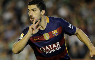 Luis Suarez đạt thành tích ghi bàn của Messi, Ronaldo
