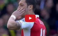 Video: Màn trình diễn của Mesut Oezil vs Norwich