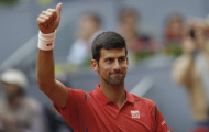Cán mốc 30 trận thắng, Djokovic đụng 'máy bắn bóng'