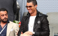 Ronaldo dự khán trận đấu giữa Nadal và tay vợt đồng hương