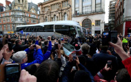 Hàng nghìn CĐV chen chúc xem Leicester City đá tập