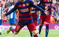 Messi mở hàng bằng siêu phẩm sút phạt, Barca vùi dập đối thủ ở derby Catalan