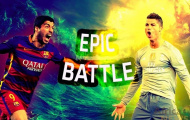 Suarez bỏ xa Ronaldo trong cuộc đua giày vàng châu Âu