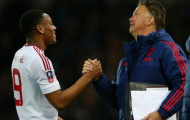 Van Gaal không dám mạo hiểm với chấn thương của Martial