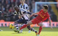 Video: West Bromwich 1-1 Liverpool (Vòng 38 Ngoại Hạng Anh)
