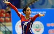 Hà Thanh giành huy chương bạc cầu thăng bằng thế giới