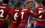 Atletico càn quét đội hình tiêu biểu La Liga