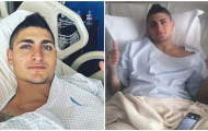 Verratti báo tin vui từ giường bệnh