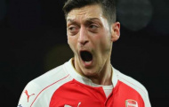 Mesut Oezil thất vọng vì trắng tay tại Arsenal