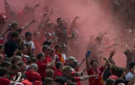 Cổ động viên Liverpool nhuộm đỏ Basel trước chung kết Europa League